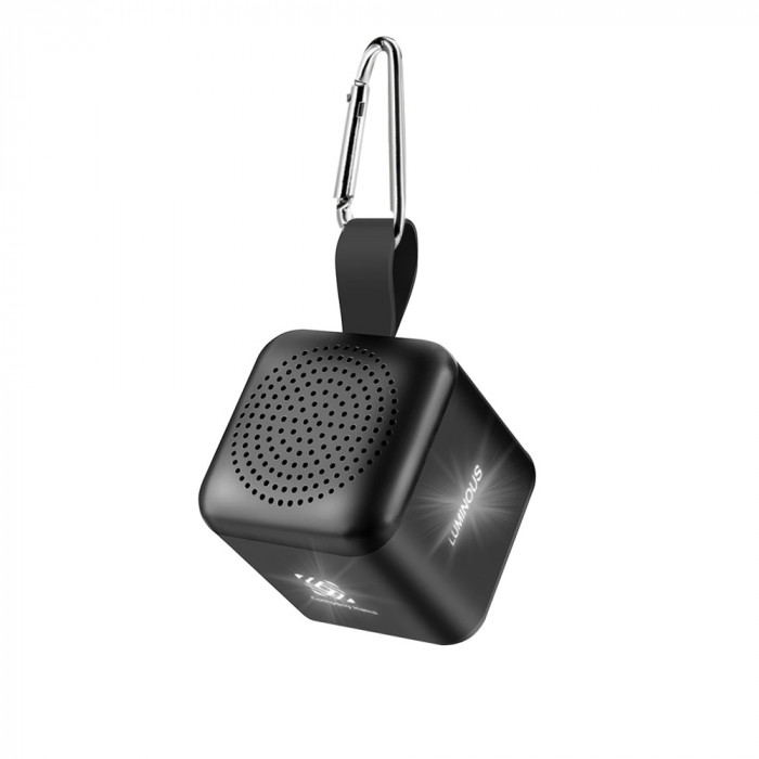 Bluetooth колонка Slaigo mini, стерео TWS, черный Bluetooth колонка Slaigo mini, стерео TWS, черный
