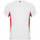 Спортивная футболка TOKYO мужская, БЕЛЫЙ/КРАСНЫЙ L
