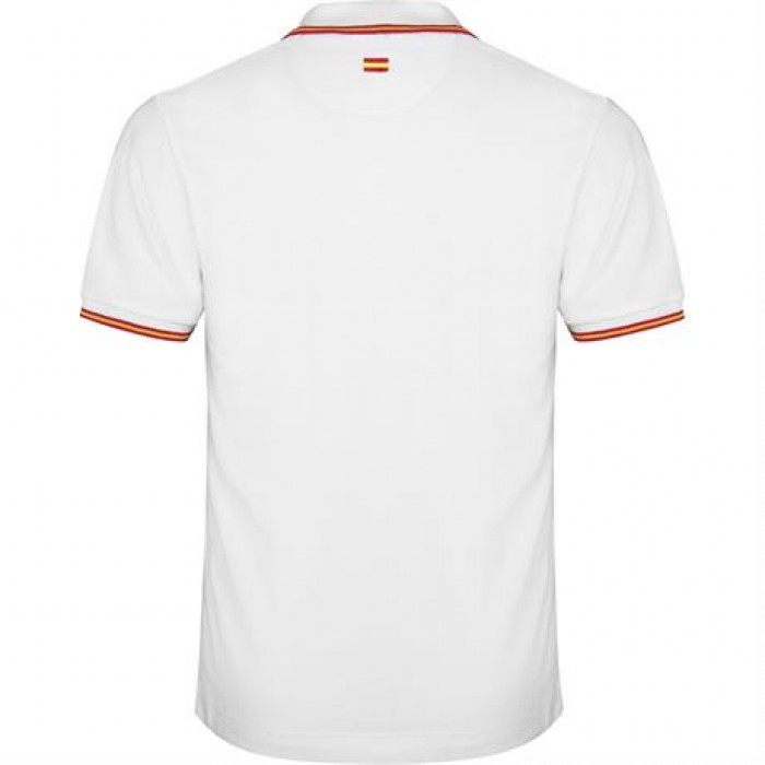 Футболка поло NATION мужская, БЕЛЫЙ 2XL