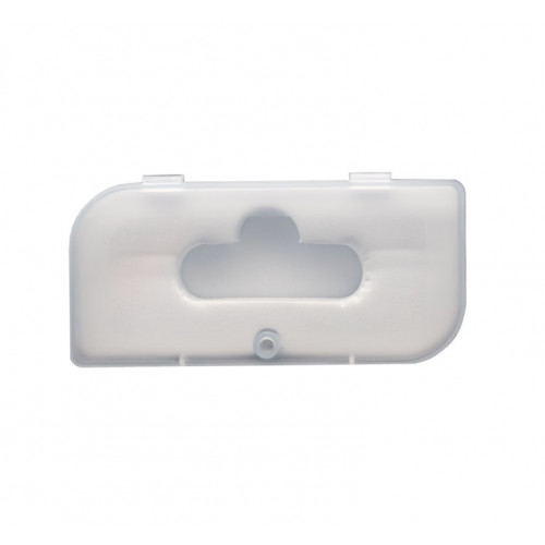 Футляр для флеш накопителя Berg, пластик, белый/прозрачный