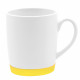 Кружка Make Me To Go, белая/жёлтая Кружка Make Me To Go, белая/жёлтая