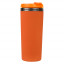 Термокружка Арлекино, пластик /металл, 350 мл, оранжевый софт тач Термокружка Арлекино, пластик /металл, 350 мл, оранжевый софт тач