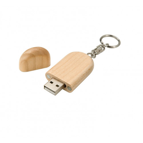 Флеш накопитель USB 2.0 Maple 32GB, клен, дерево/дерево