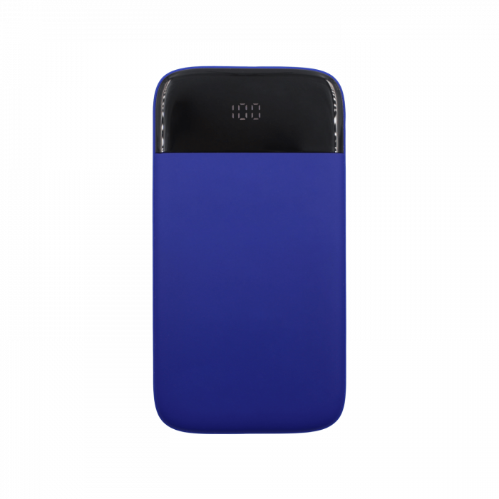 Внешний аккумулятор Bplanner Power 3 ST, софт-тач, 10000 mAh (Синий)