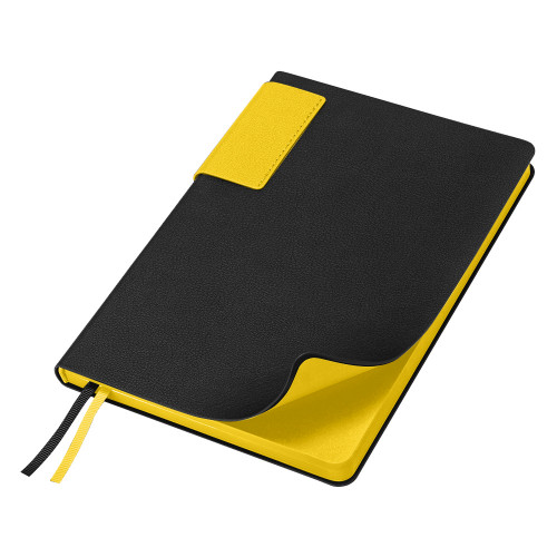 Flexy Star Sivilia Black Edition Color А5, черно-желтый, недатированный, в гибкой обложке