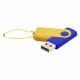 Флешка Designer To Go 2.0 USB 16Gb, синий/желтый Флешка Designer To Go 2.0 USB 16Gb, синий/желтый