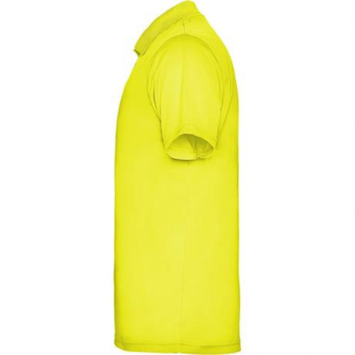 Футболка поло MONZHA мужская, ФЛУОРЕСЦЕНТНЫЙ ЖЕЛТЫЙ 2XL