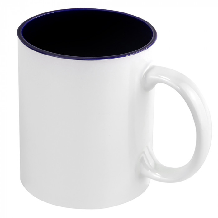 Кружка керамическая Честер, сублимация, синий