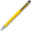 Ручка шариковая, металлическая, желтая Shorty