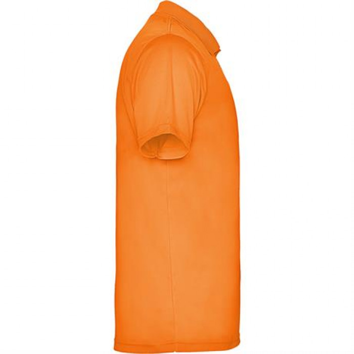 Футболка поло MONZHA мужская, ФЛУОРЕСЦЕНТНЫЙ ОРАНЖЕВЫЙ 2XL