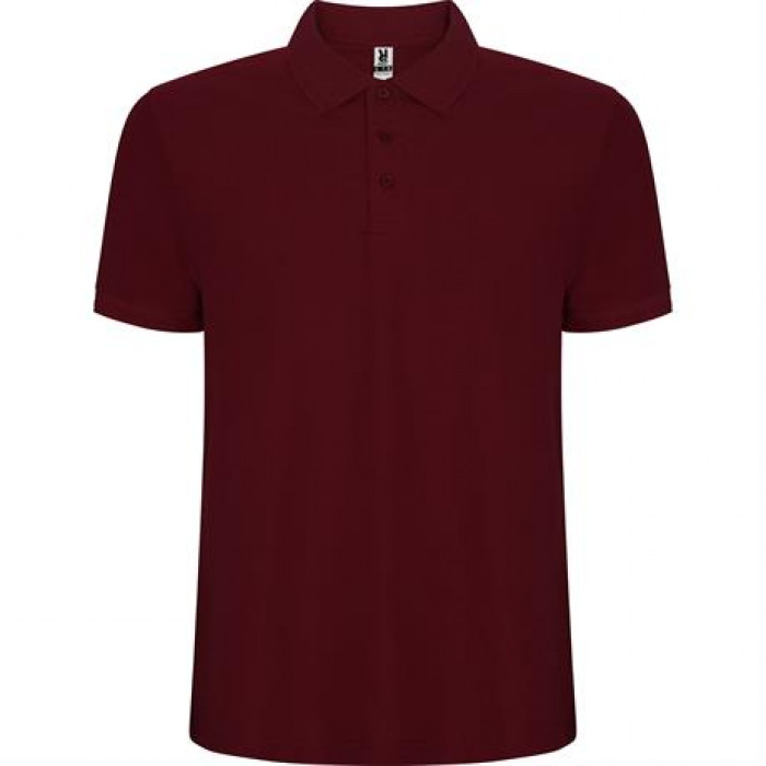 Футболка поло PEGASO PREMIUM мужская, ГРАНАТОВЫЙ 2XL