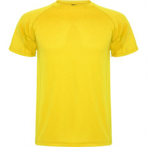 Спортивная футболка MONTECARLO мужская, ЖЕЛТЫЙ 2XL