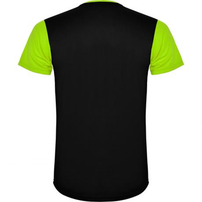 Спортивная футболка DETROIT мужская, ЛАЙМ ЯРКИЙ/ЧЕРНЫЙ 2XL