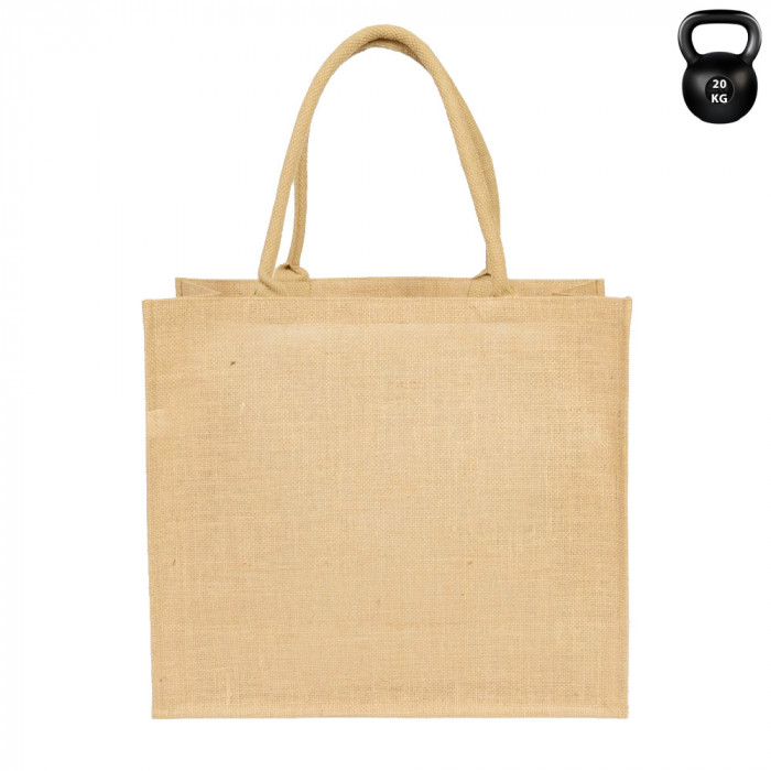 Сумка из джута Caravan Jute, размер 36*40*21 см, бежевая