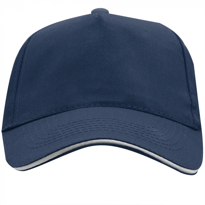 Бейсболка 5-панельная ERIS, Морской синий