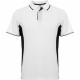 Спортивная футболка поло MONTMELO мужская, БЕЛЫЙ/ЧЕРНЫЙ M