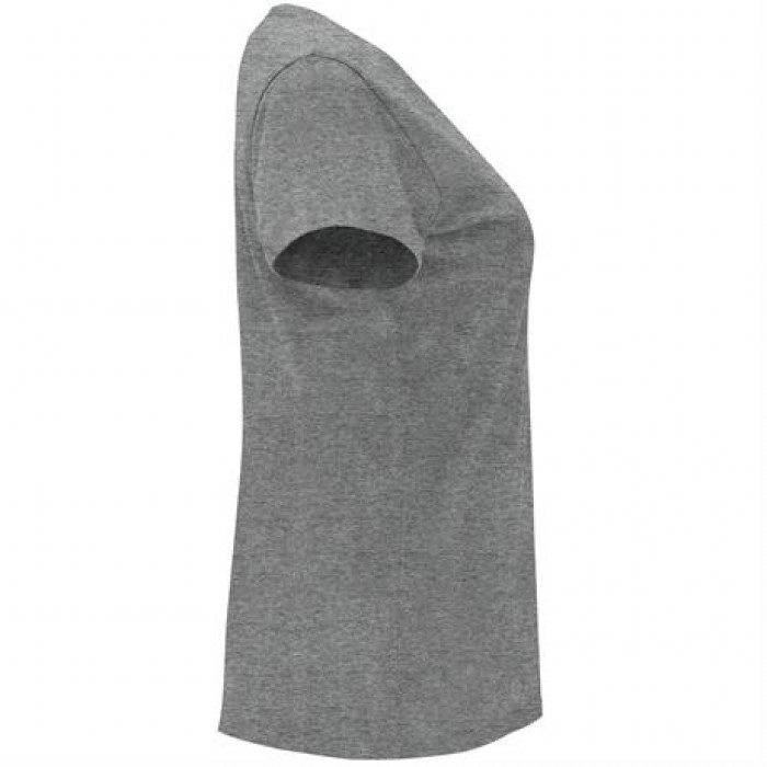 Футболка CAPRI женская, ПЁСТРЫЙ СЕРЫЙ 3XL