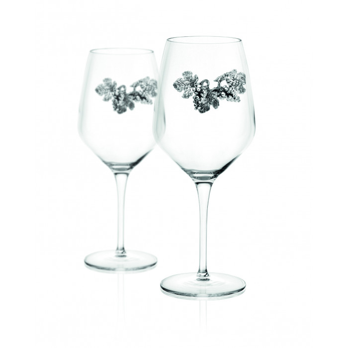 Комплект бокалов для красного вина 6 шт  UVA BLACK в подарочной упаковке