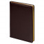 Ежедневник City Nebraska Tennessee A5, недатированный, коричневый с золотистым срезом Ежедневник City Nebraska Tennessee A5, недатированный, коричневый с золотистым срезом