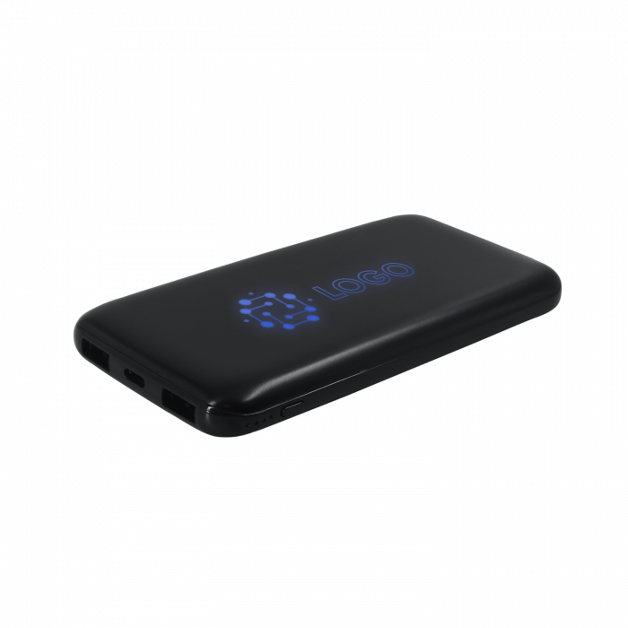 Внешний аккумулятор с подсветкой Bplanner Power 4 ST, 8000 mAh (Синий)