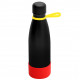 Термобутылка герметичная вакуумная Olivia To Go, чёрный/жёлтый/красный