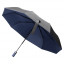 Зонт складной автоматический Forest Dolphin Bicolour диаметр 117 см, серо-синий