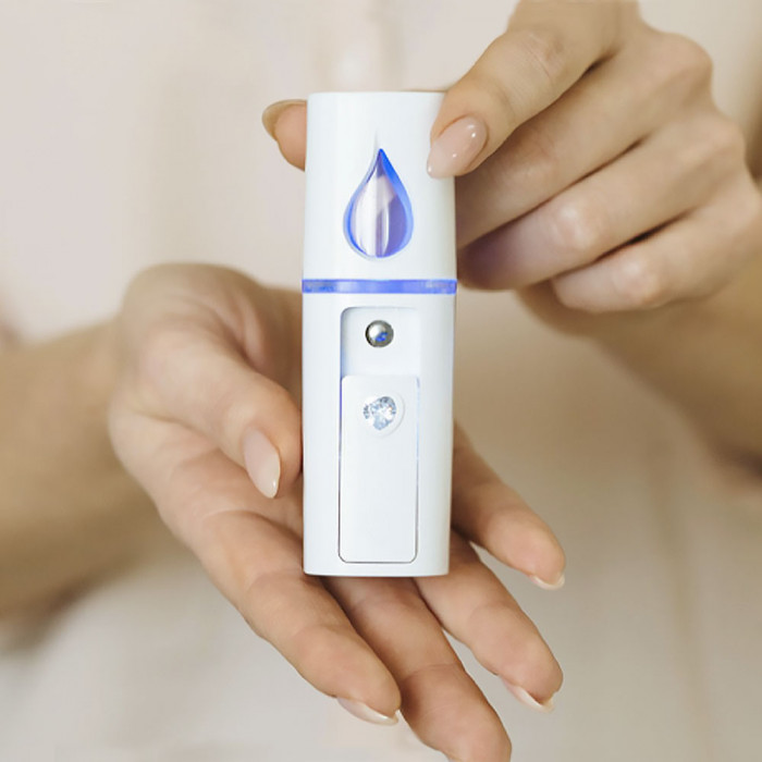Светодиодный USB увлажнитель Nano Beauty Device, белый Светодиодный USB увлажнитель Nano Beauty Device, белый