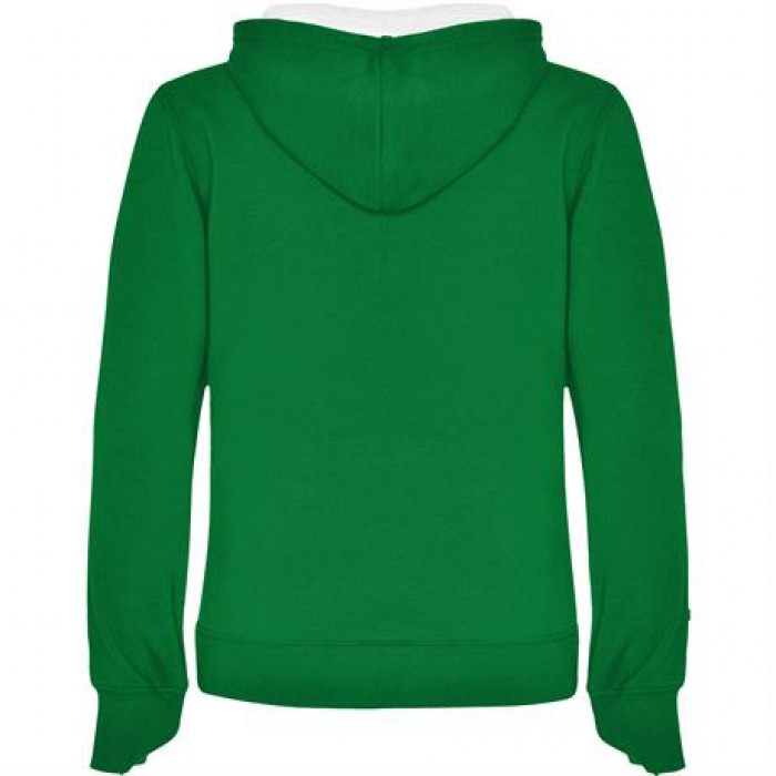 Толстовка URBAN WOMAN женская, ЯРКО-ЗЕЛЕНЫЙ/БЕЛЫЙ 2XL