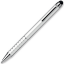 Ручка шариковая, металлическая, серебристая Shorty