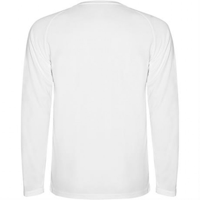 Спортивная футболка MONTECARLO L/S мужская, БЕЛЫЙ 2XL