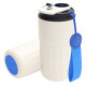 Термокружка Ashly To Go, белая/синяя Термокружка Ashly To Go, белая/синяя