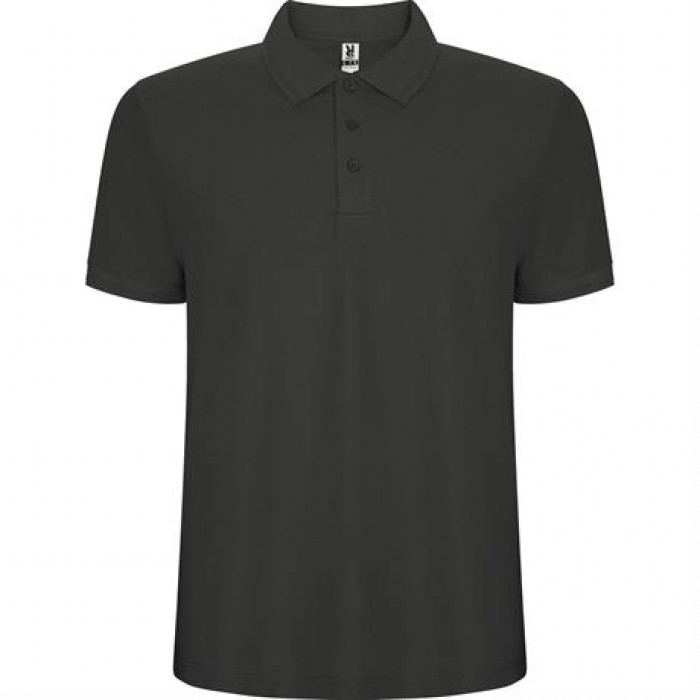 Футболка поло PEGASO PREMIUM мужская, ТЕМНЫЙ ГРАФИТ 2XL