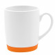 Кружка Make Me To Go, белая/оранжевая Кружка Make Me To Go, белая/оранжевая