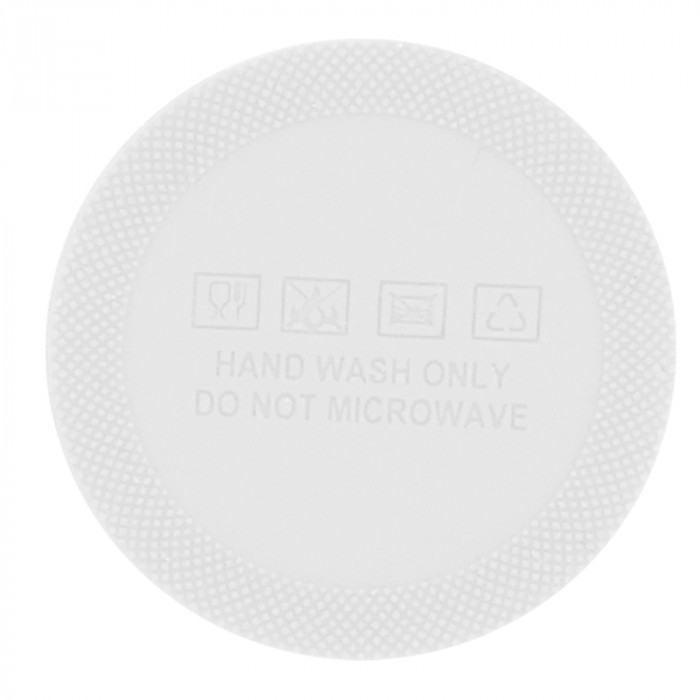 Накладка силиконовая для термокружки Surprise, белый