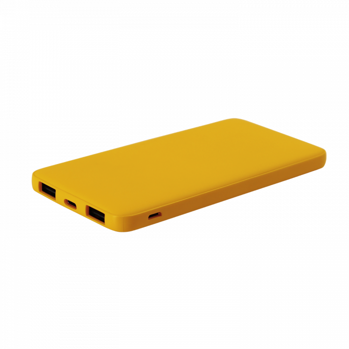 Внешний аккумулятор Bplanner Power 1 ST, софт-тач, 5000 mAh (Желтый)