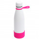 Термобутылка герметичная вакуумная Olivia To Go, белый/розовый