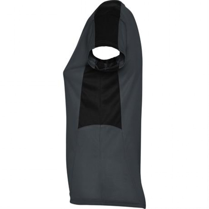 Спортивная футболка SUZUKA женская, ПАЛИСАНДР/ЧЕРНЫЙ 2XL