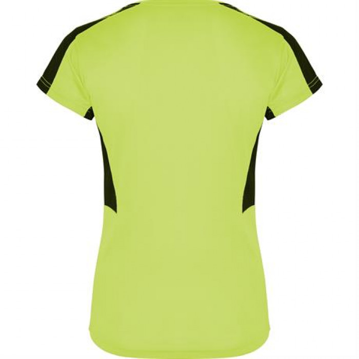 Спортивная футболка SUZUKA женская, ЛАЙМ ЯРКИЙ/ЧЕРНЫЙ 2XL