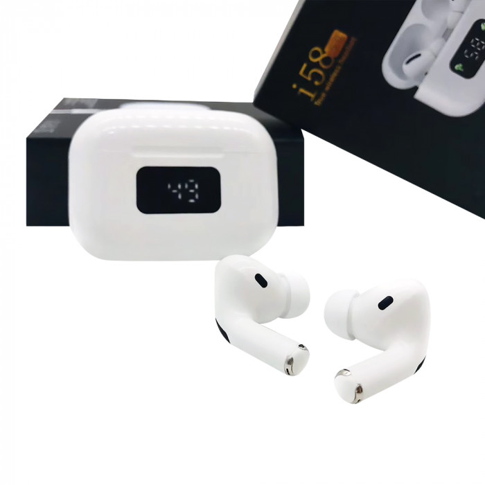 Наушники беспроводные Bluetooth Mobby i58, белые Наушники беспроводные Bluetooth Mobby i58, белые