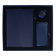 Набор подарочный Solution Prestige Trio (ежедневник в суперобложке, колонка, внешний аккумулятор) темно-синий Набор подарочный Solution Prestige Trio (ежедневник в суперобложке, колонка, внешний аккумулятор) темно-синий