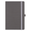 Ежедневник Alfa Note Pasu А5, серый/серый,  недатированный, в твердой обложке