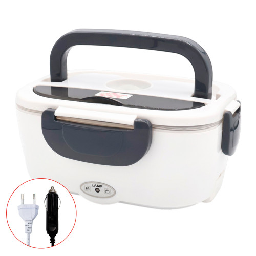 Ланчбокс с подогревом Autobox, серый