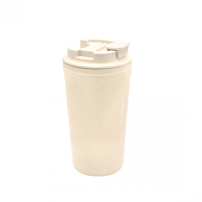 Бутылка для воды Eco water из бамбукового волокна , бежевая