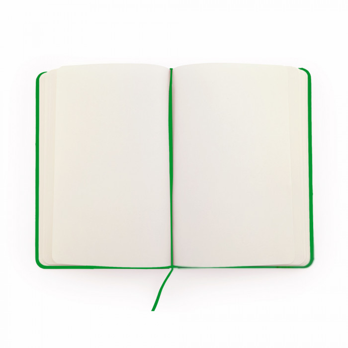 Блокнот A6 CORAL в твёрдом переплёте, ПАПАРОТНИКОВЫЙ