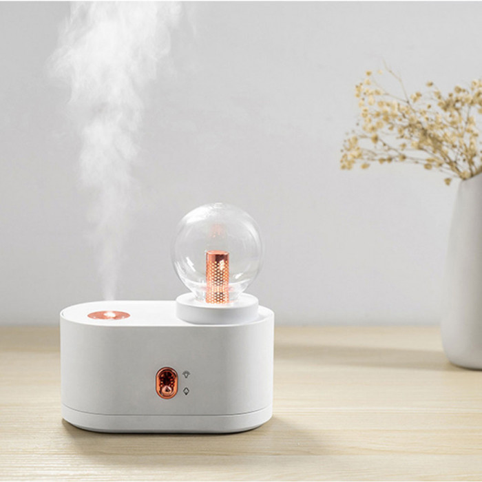 Светодиодный USB арома увлажнитель Orlean, белый Светодиодный USB арома увлажнитель Orlean, белый