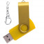 Флеш накопитель USB 2.0 Twister 16GB, пластик Софт Тач/металл, желтый/желтый Флеш накопитель USB 2.0 Twister 16GB, пластик Софт Тач/металл, желтый/желтый