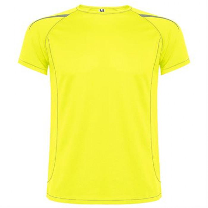 Спортивная футболка SEPANG мужская, ФЛУОРЕСЦЕНТНЫЙ ЖЕЛТЫЙ 2XL