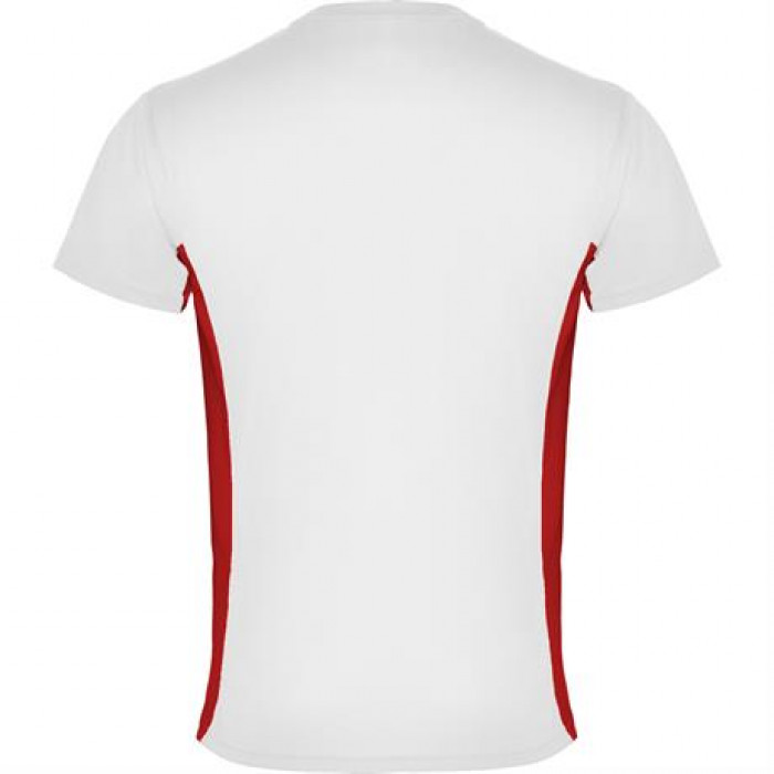 Спортивная футболка TOKYO мужская, БЕЛЫЙ/КРАСНЫЙ 2XL