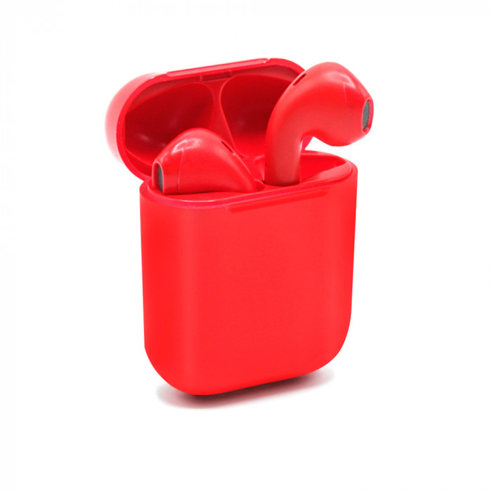 Наушники беспроводные Bluetooth SimplyPods, красные Наушники беспроводные Bluetooth SimplyPods, красные