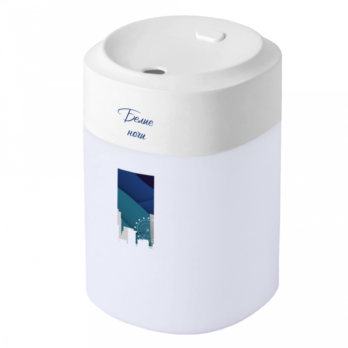 Светодиодный USB увлажнитель Lumi-Humi, белый Светодиодный USB увлажнитель Lumi-Humi, белый